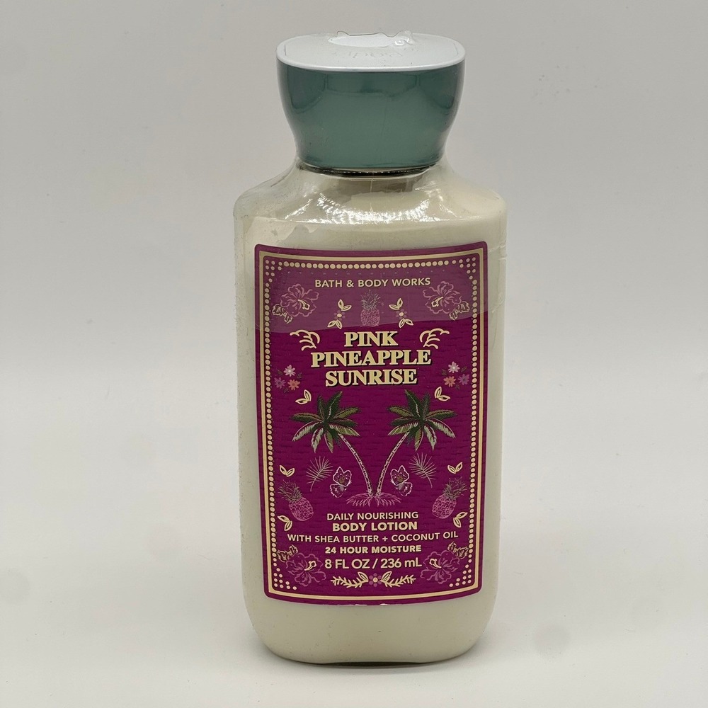 Bath Body Works Pink Pineapple Sunrise Daily Nourishing Body Lotion 8 oz